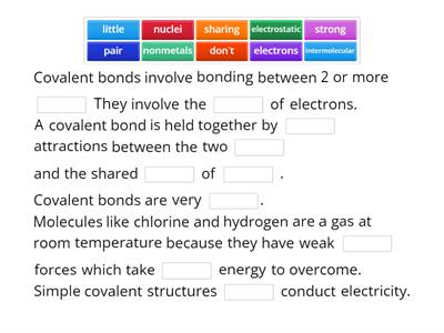 Covalent Bonding