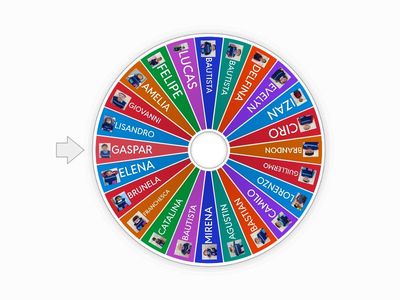 RULETA DE NOMBRES