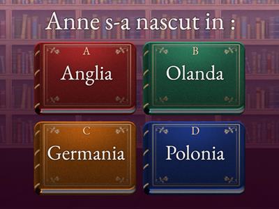 Anne Frank povestea ei