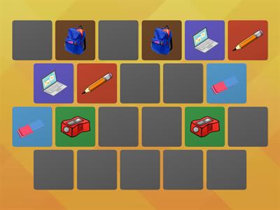 SCHOOL OBJECTS: MEMORY