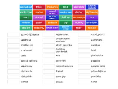 Vocabulary Unit 8 pg 77