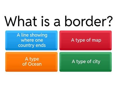 LEVEL 3 — “Countries and Borders”