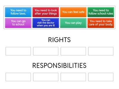 RIGHTS & RESPONSIBILITIES