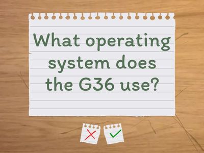 Unit 4 Task 8 Heckler & Koch G36 terminology drill (MEC-NDA-Y1)