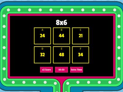 multiplication Questions