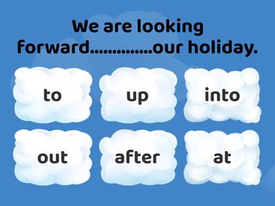 Phrasal verbs - LOOK - MCQs