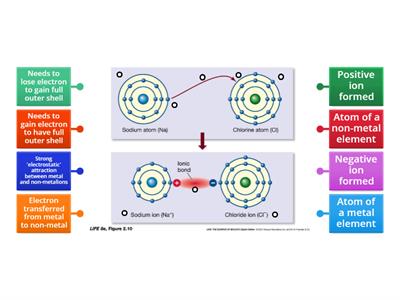  Ionic bonding labelling