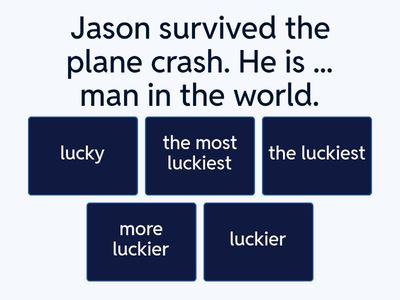 degrees of comparison - mix CT 1