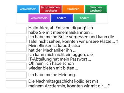 Aufgabe Wortschatz B2-C1