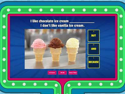 Conjunctions (But, and & because) Quiz!