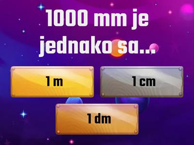 Merenje dužine (merne jedinice) za 3. razred osnovne škole