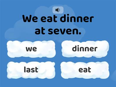 Present Tense Action Verbs