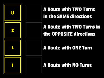 O&M ROUTE SHAPES DEFINITIONS