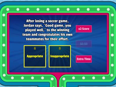 Good Sportsmanship Skills: Accepting Loss Appropriately