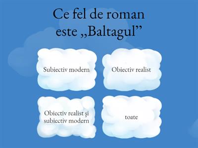 Romanul Baltagul