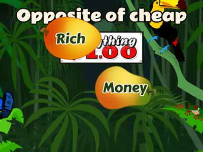 Opposite adjectives fos beginners