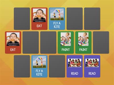 FREE TIME ACTIVITIES MEMORY GAME OU2 U4