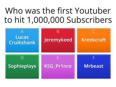 Youtube Quiz