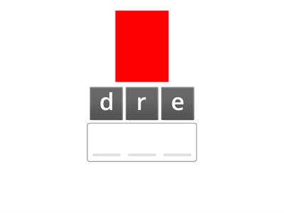 GG1, Colours Anagram.