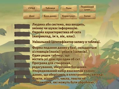 Бази даних: основні поняття