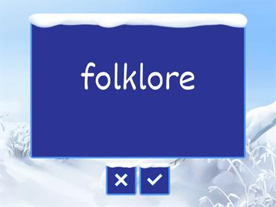 Bigfoot G7-vocabulary