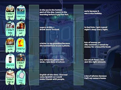 Super Minds 3 unit 8 - the past simple negative