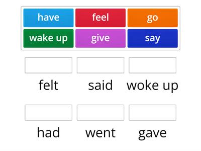 quick minds 3 (irregular verbs)