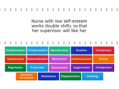 EXAMPLES of Defense Mechanisms #1