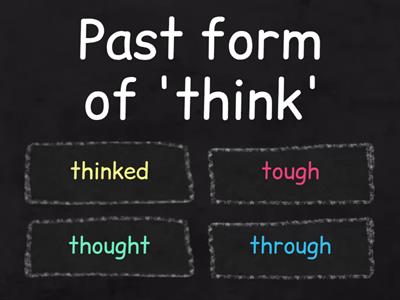 Verbs in Past Simple