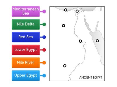 Ancient Egypt Map