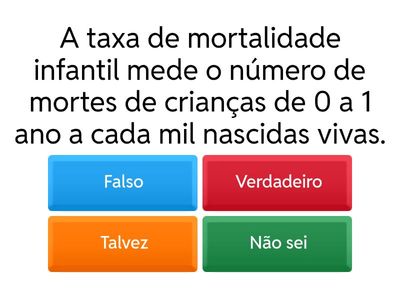 Quiz Ciências - 7° ano