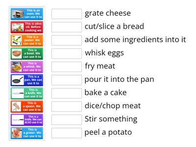 Cooking Methods Match-Up