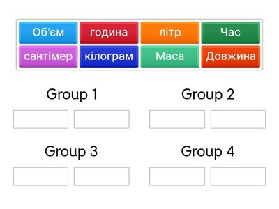 Вимірювання величин 