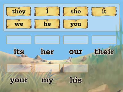 Possessive pronouns