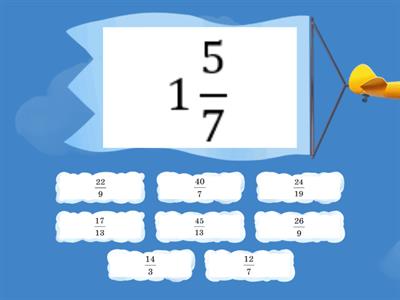 Мішані числа і неправильні дроби