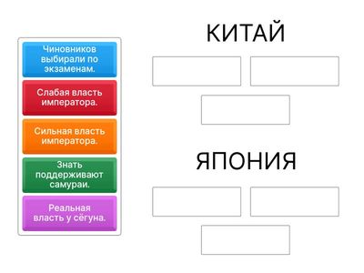 Китай и Япония
