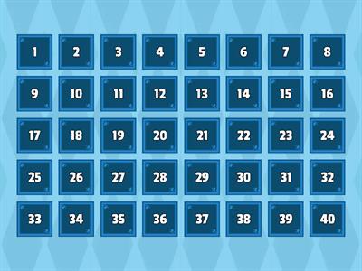  ¡BINGO! Tablas de multiplicar