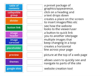 Y6 Google sites