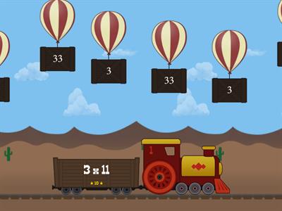 3s Multiplication Facts