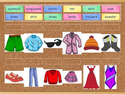 Clothes 4th grade