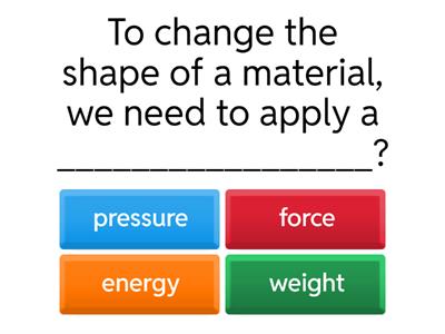 Changing State End of Unit Quiz﻿