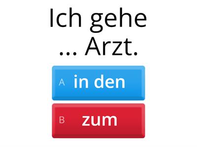 Lokalpräpositionen Wo? Wohin? DaF A2 B1