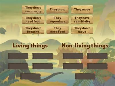 Living and non-living things / characteristics - Science Skills 1 unit 5