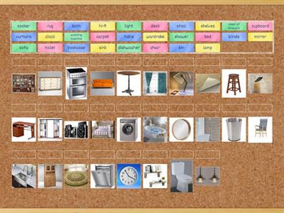 Solutions Elementary 9A Furniture and household items