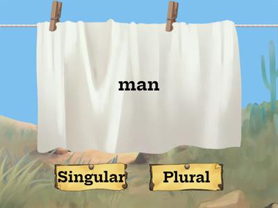 Singular and plural