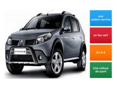  La voiture en français