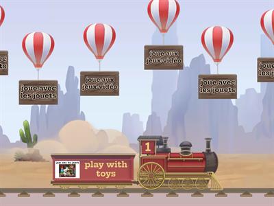 Les activités 1 - gr.2 - balloon pop