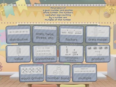 M3 - Topics B-D L3-L12 - Multiplication 