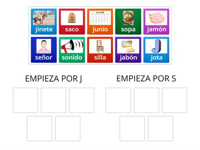 DIFERENCIEMOS J Y S