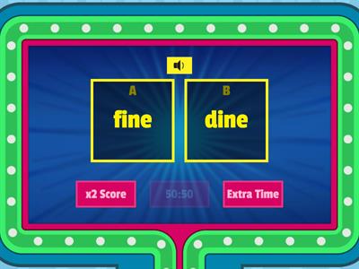 Phonics - i_e, ie, y